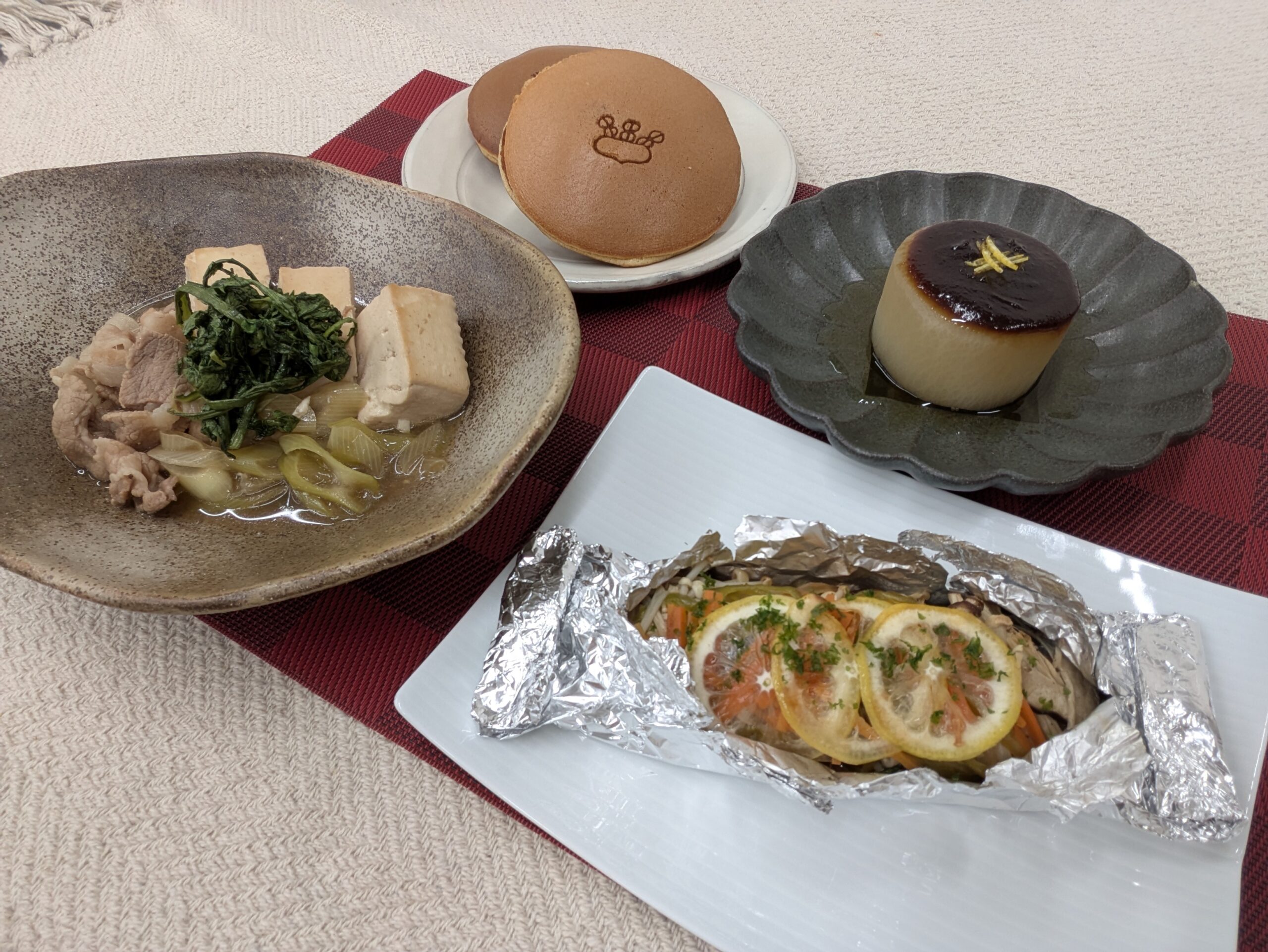 家庭コース1月第1週